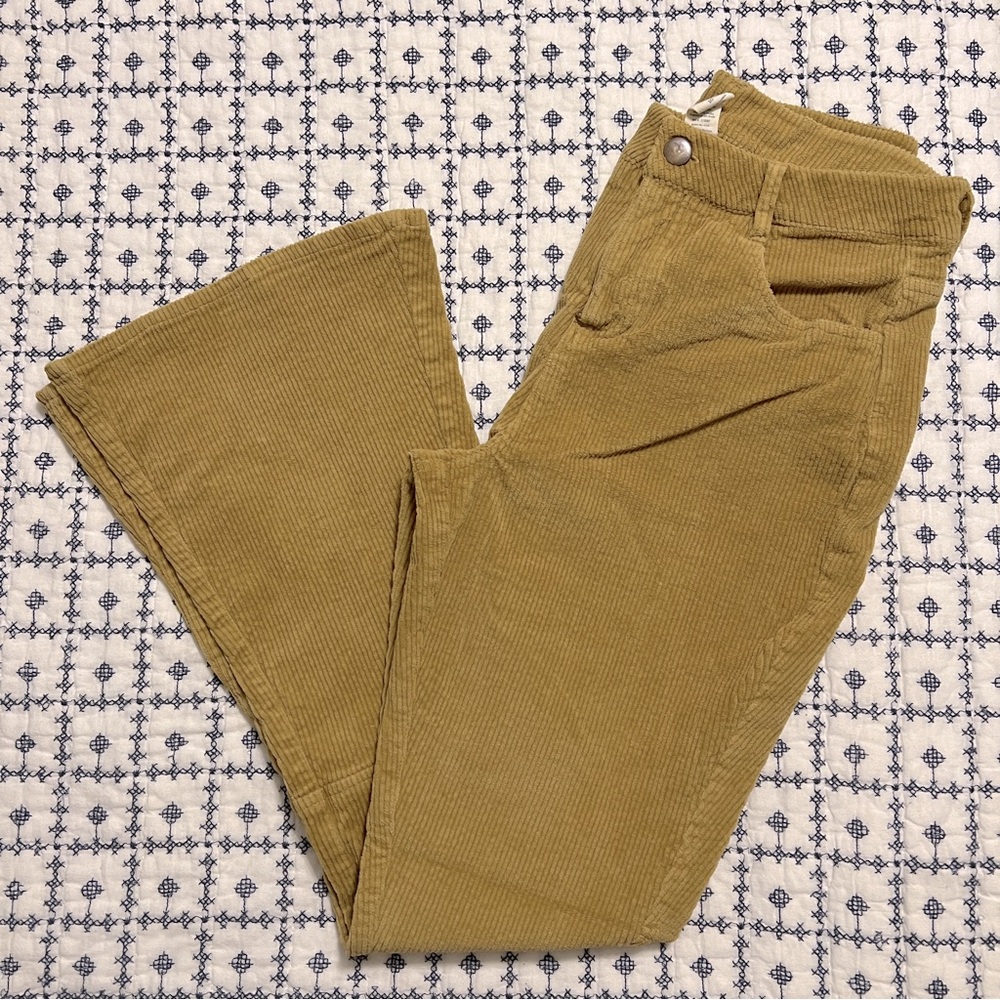 Kate Quinn Womens Cord Flare Pant Size 10